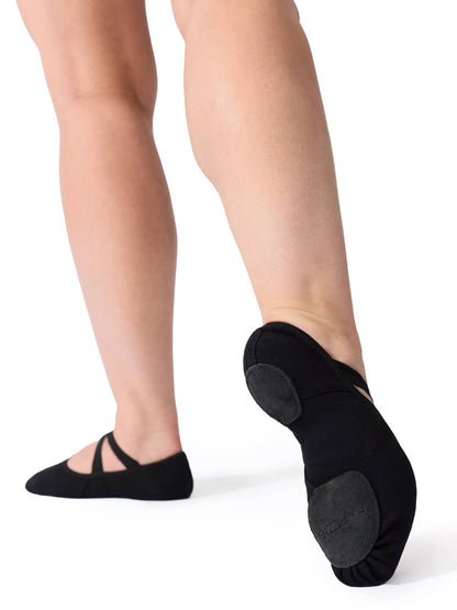 Capezio Best-Selling Canvas Split-Sole Hanami Ballet Shoe