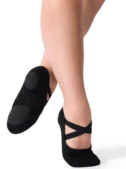 Capezio Best-Selling Canvas Split-Sole Hanami Ballet Shoe