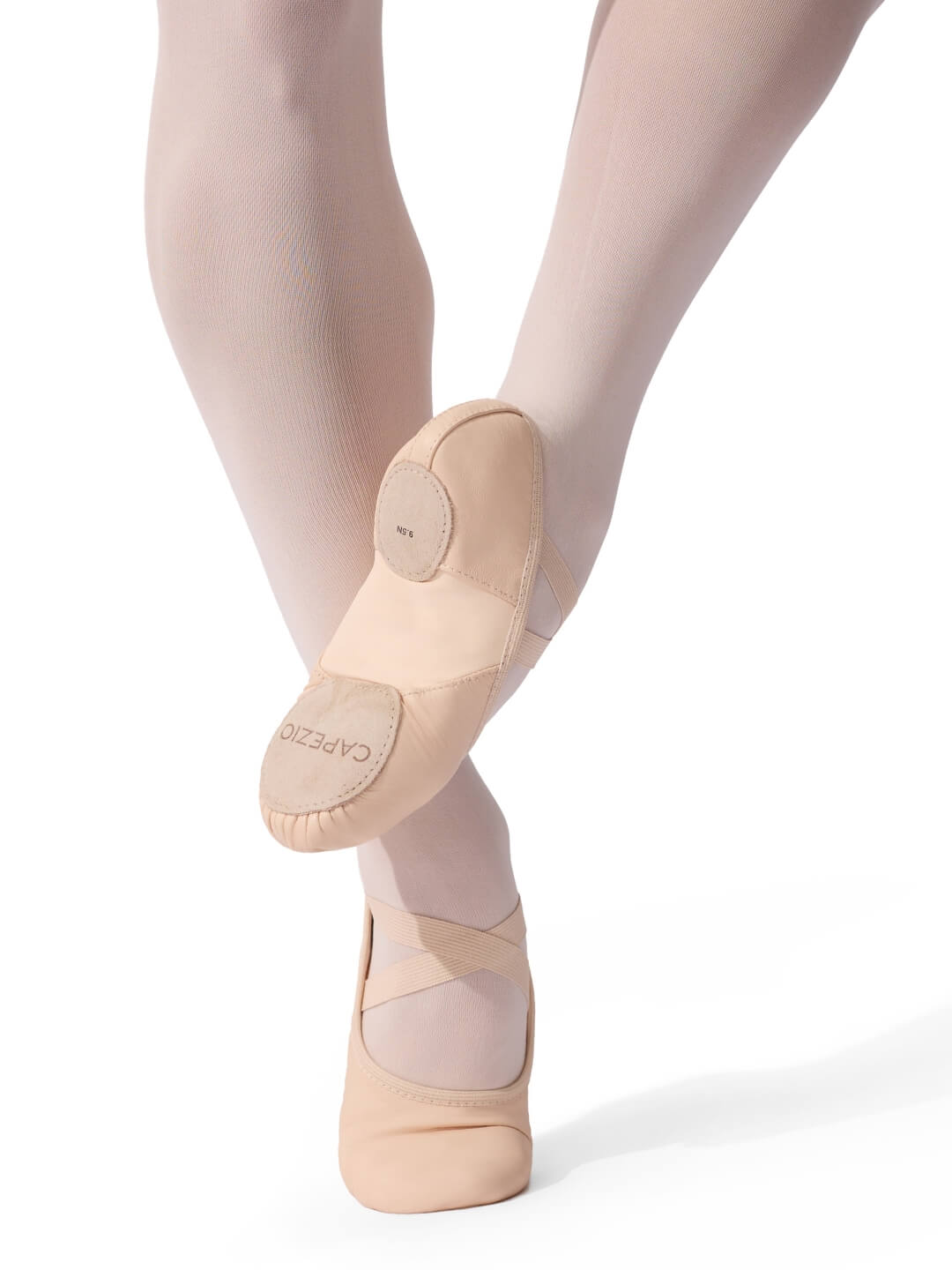 Capezio Hanami Leather Ballet Shoe with Flex Arch