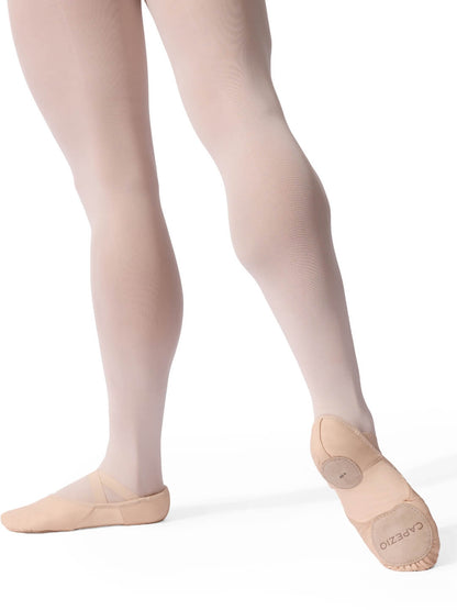Capezio Hanami Leather Ballet Shoe with Flex Arch
