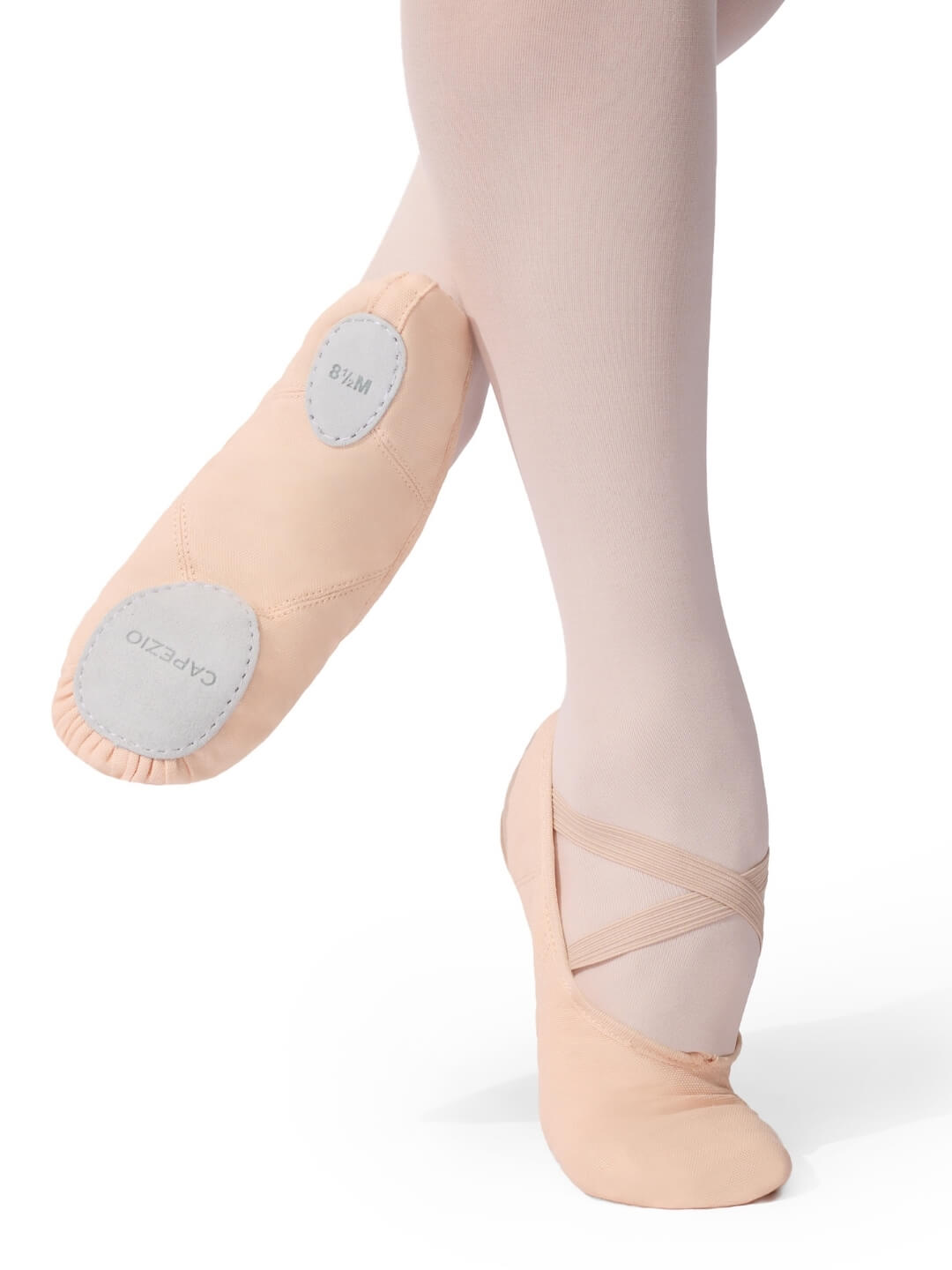 Capezio Canvas Juliet Ballet Shoe for Long Lasting Wear