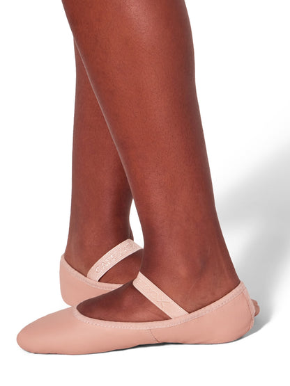 Capezio Leather Full Sole Daisy Ballet Shoe for Beginners