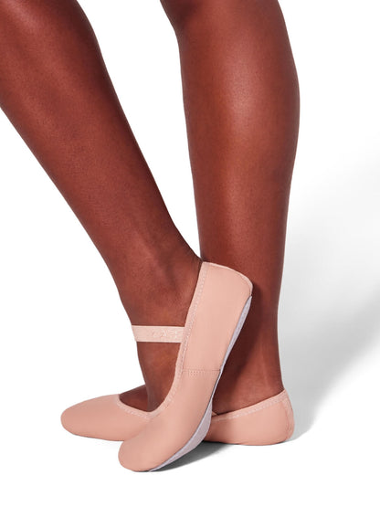 Capezio Leather Full Sole Daisy Ballet Shoe for Beginners