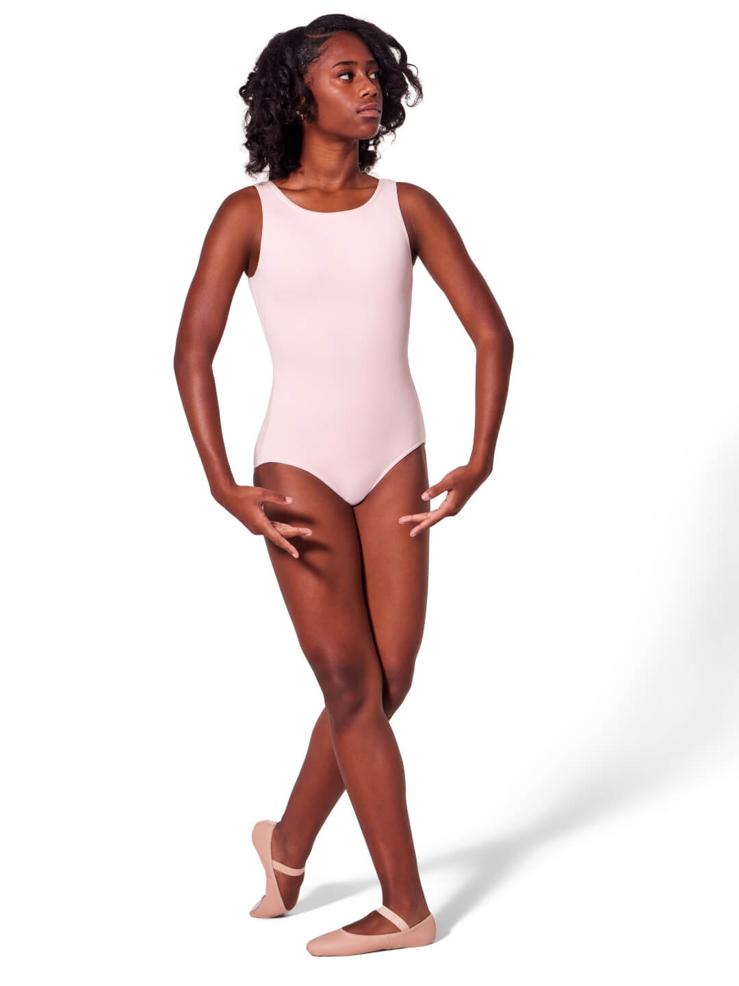 Capezio Leather Full Sole Daisy Ballet Shoe for Beginners