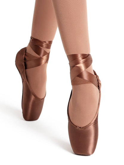 Capezio Ava Pointe Shoe with #2.5 Shank and Broad Toe Box