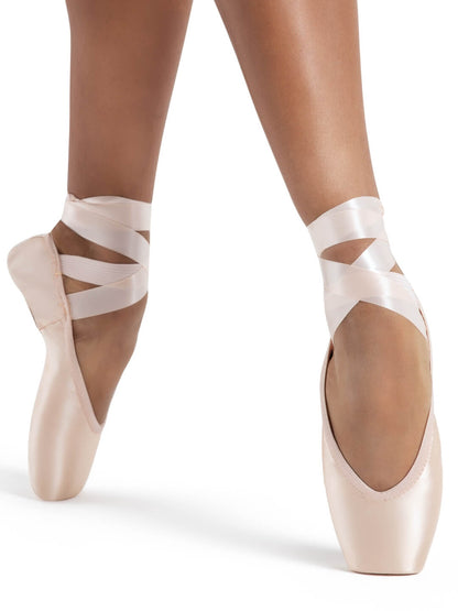 Capezio Donatella Pointe Shoe with #2 Shank and Moderate Toe Box