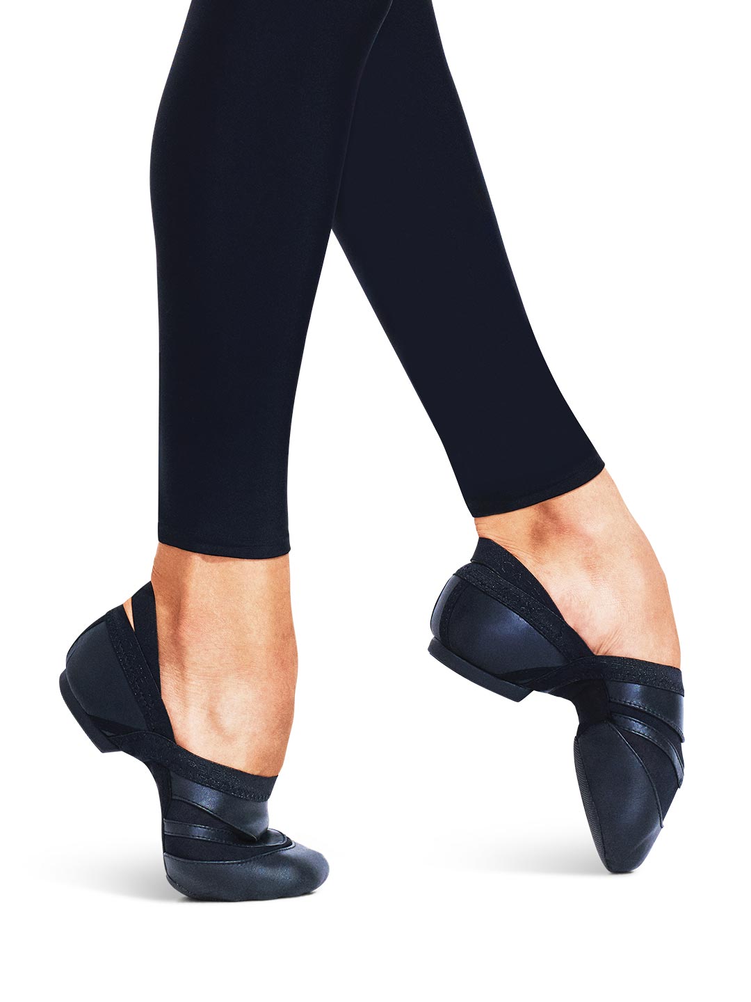 Capezio Slip-on Freeform Jazz Shoe with Power Mesh Arch