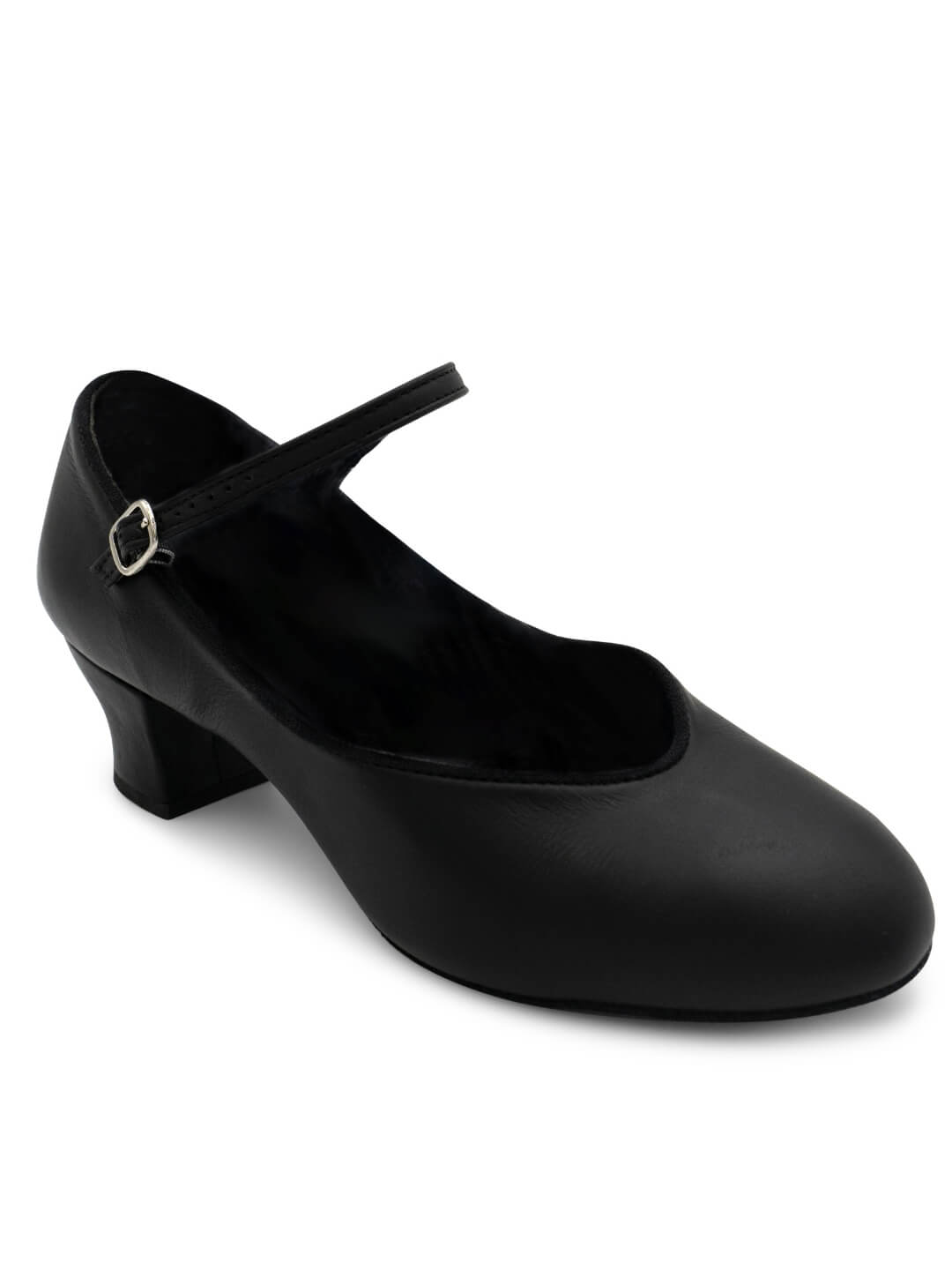Capezio Suede Sole Jr. Footlight Character Shoe
