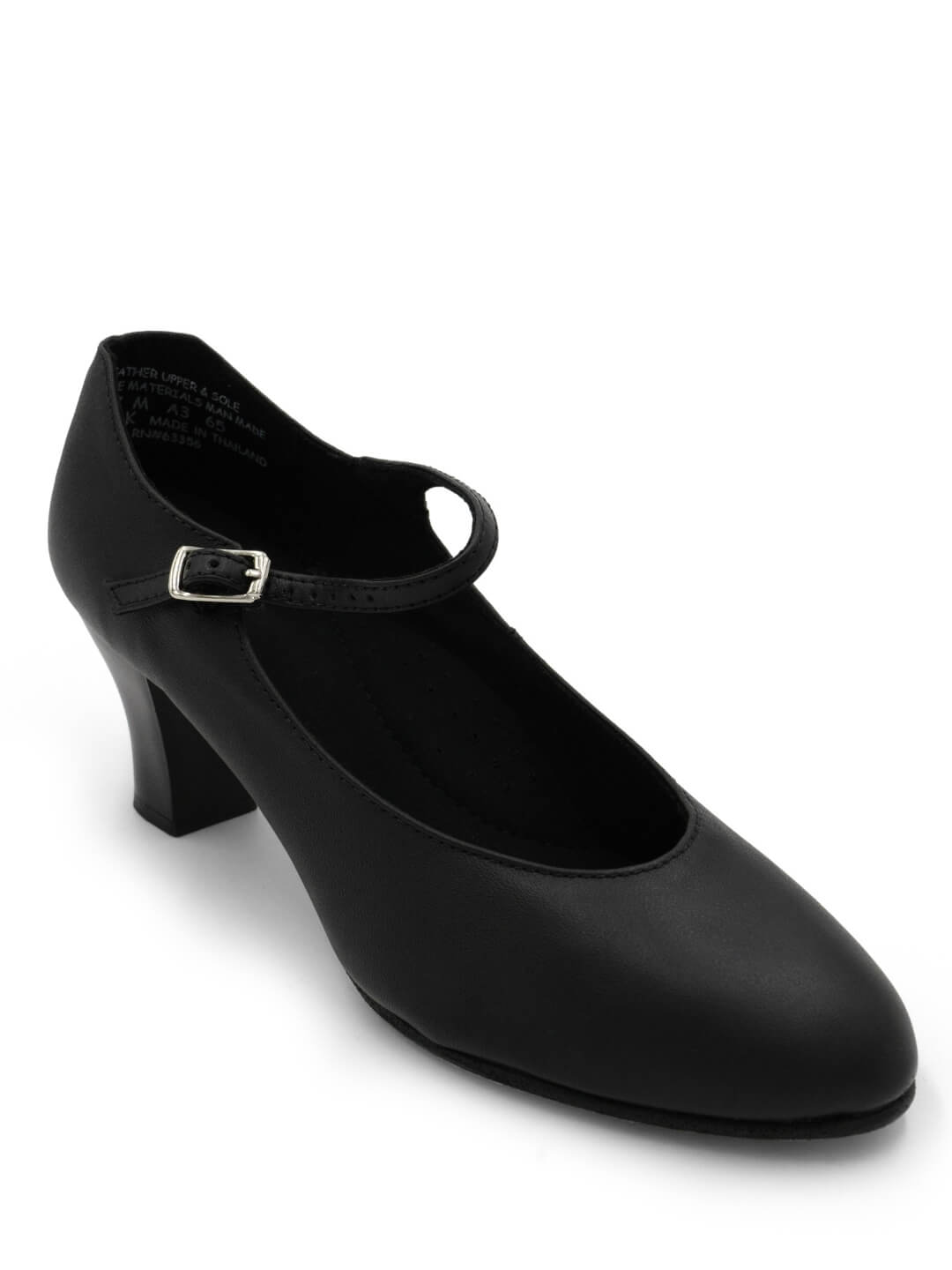 Capezio Student Footlight Character Shoe with Non-Slip Heel