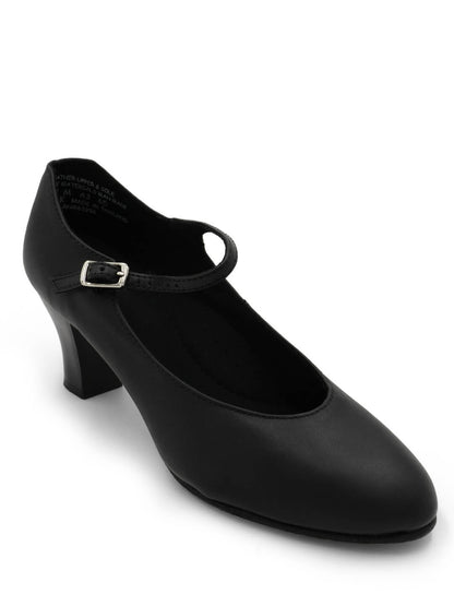 Capezio Student Footlight Character Shoe with Non-Slip Heel