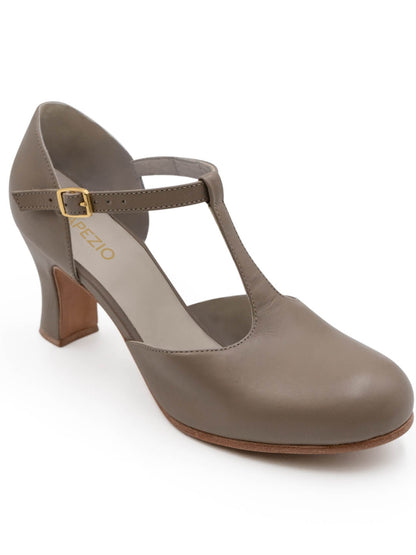 Capezio Top Notch Closed Toe T-Strap Character Shoe