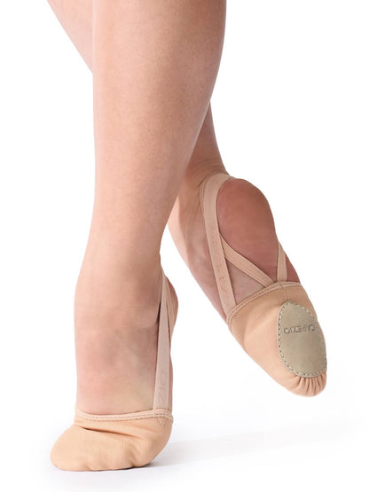 Capezio Stretch Canvas Pirouette II Supports Every Turn