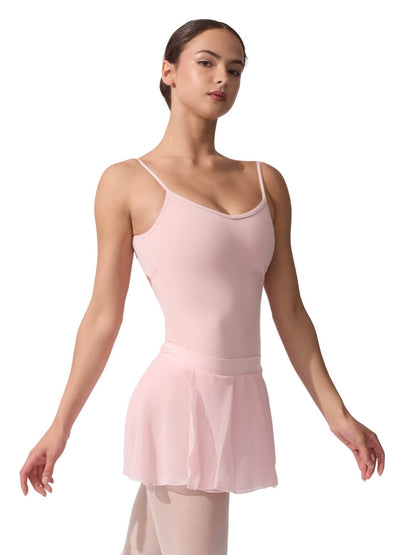 Capezio V-Neck Cami Leotard with Criss-Cross Lower Back