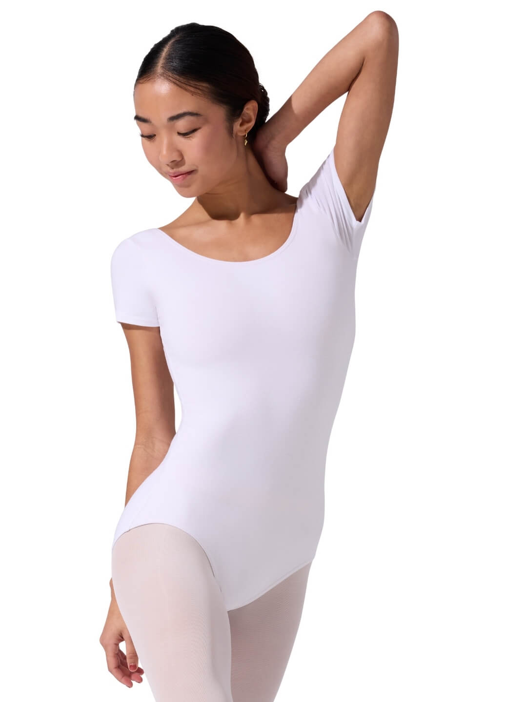 Capezio Essential Short Sleeve Cotton Leotard