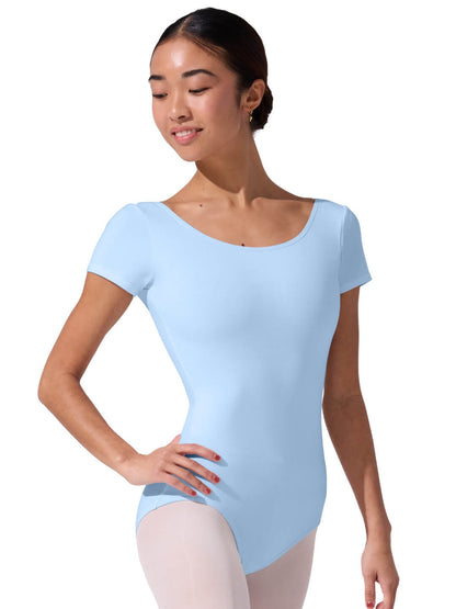 Capezio Essential Short Sleeve Cotton Leotard
