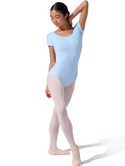 Capezio Essential Short Sleeve Cotton Leotard