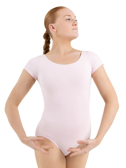 Capezio Essential Short Sleeve Cotton Leotard