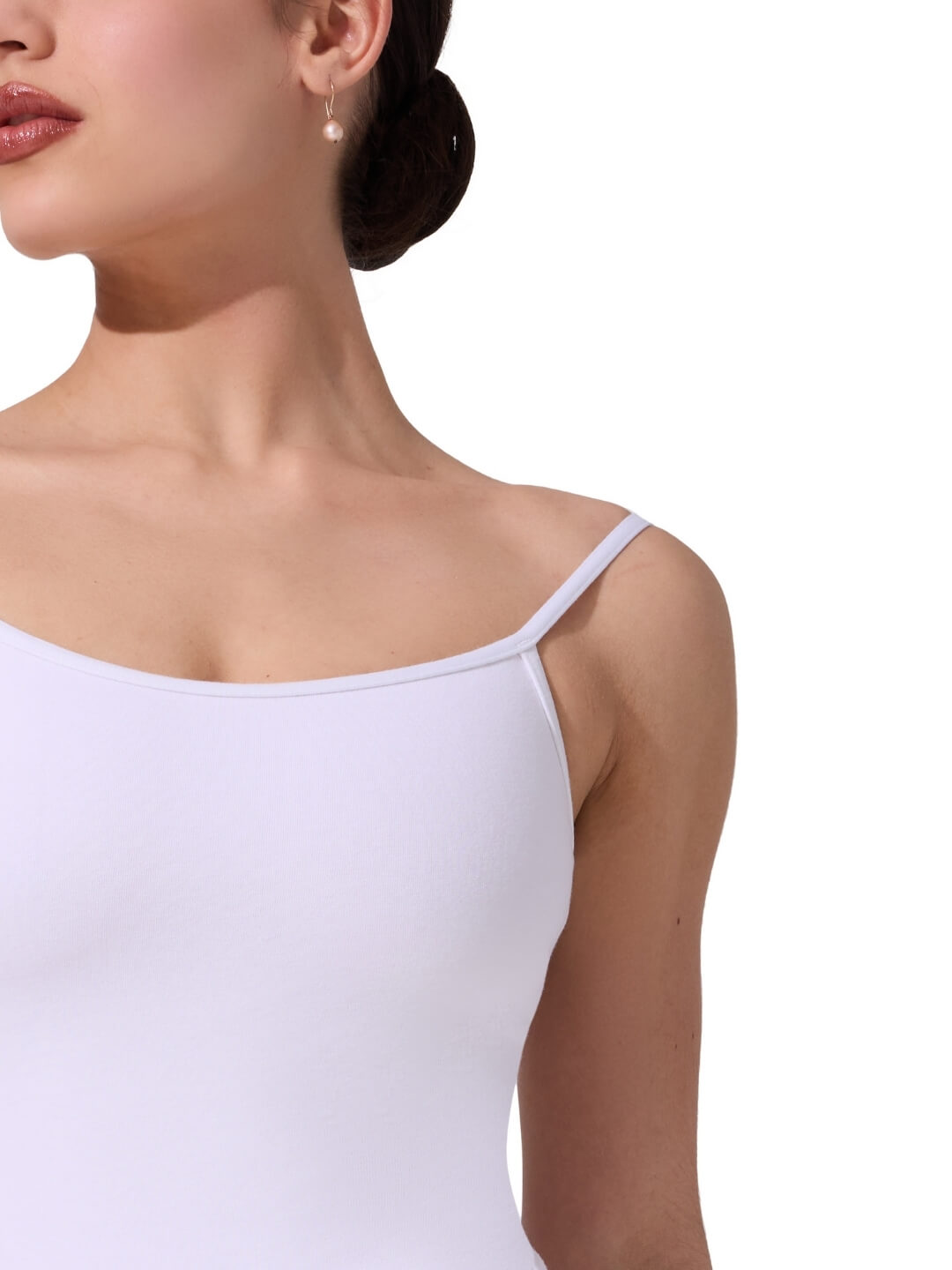 Capezio Adjustable Cami Leotard with Built-In Shelf Bra