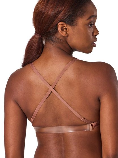 Capezio Capezio Deep Neck Clear Back Bra