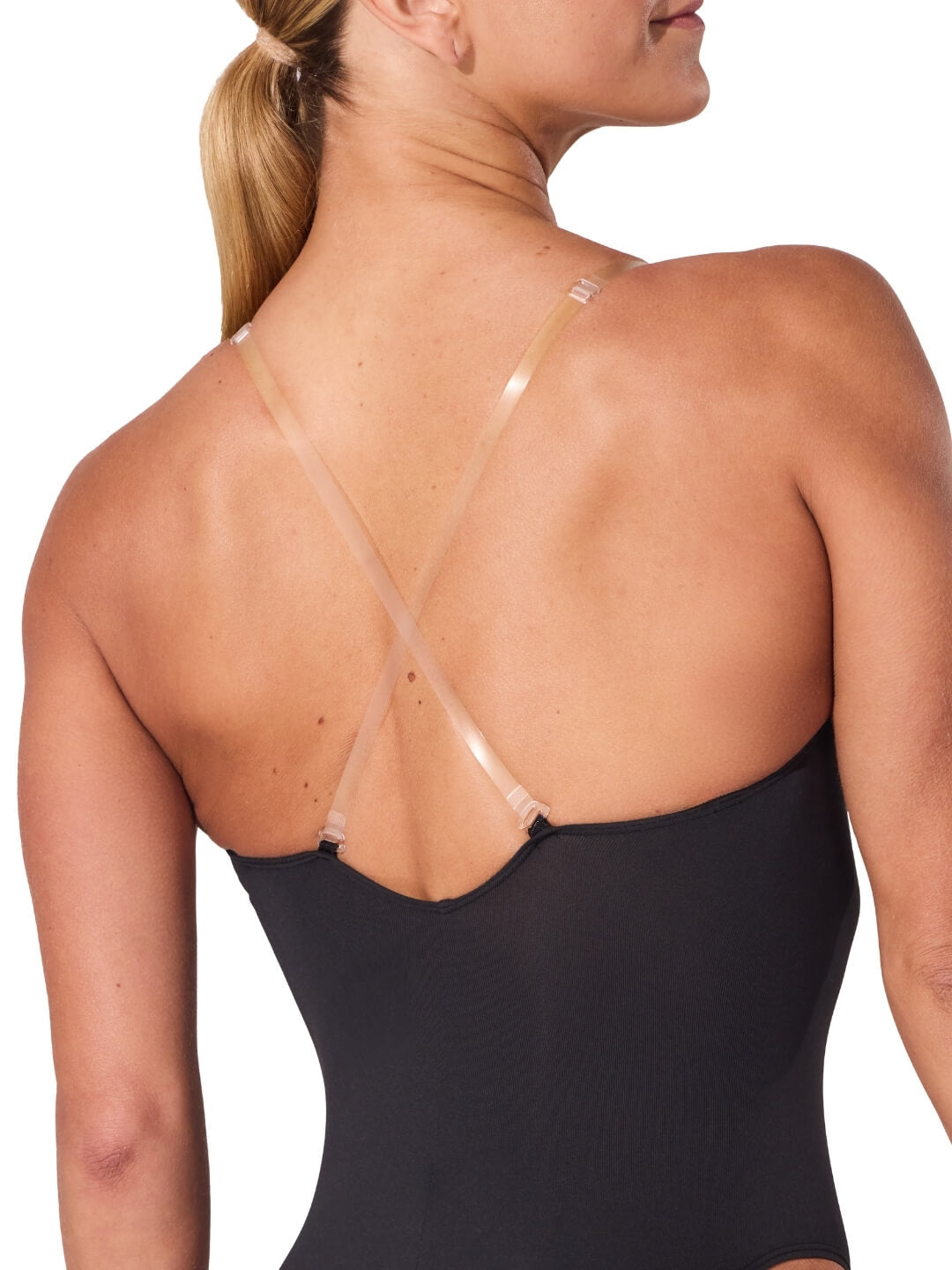 Capezio Best-Seller Camisole Leotard with Clear Transition Straps