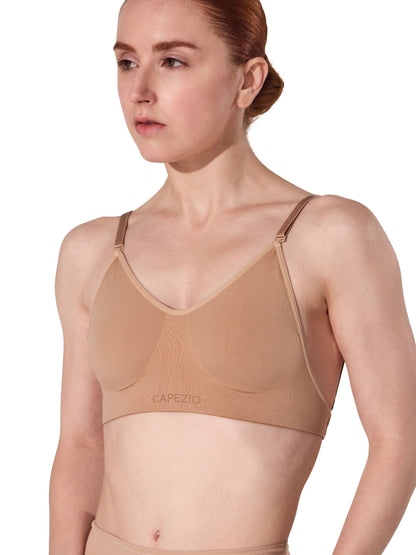 Capezio Capezio Seamless Clear Back Bra