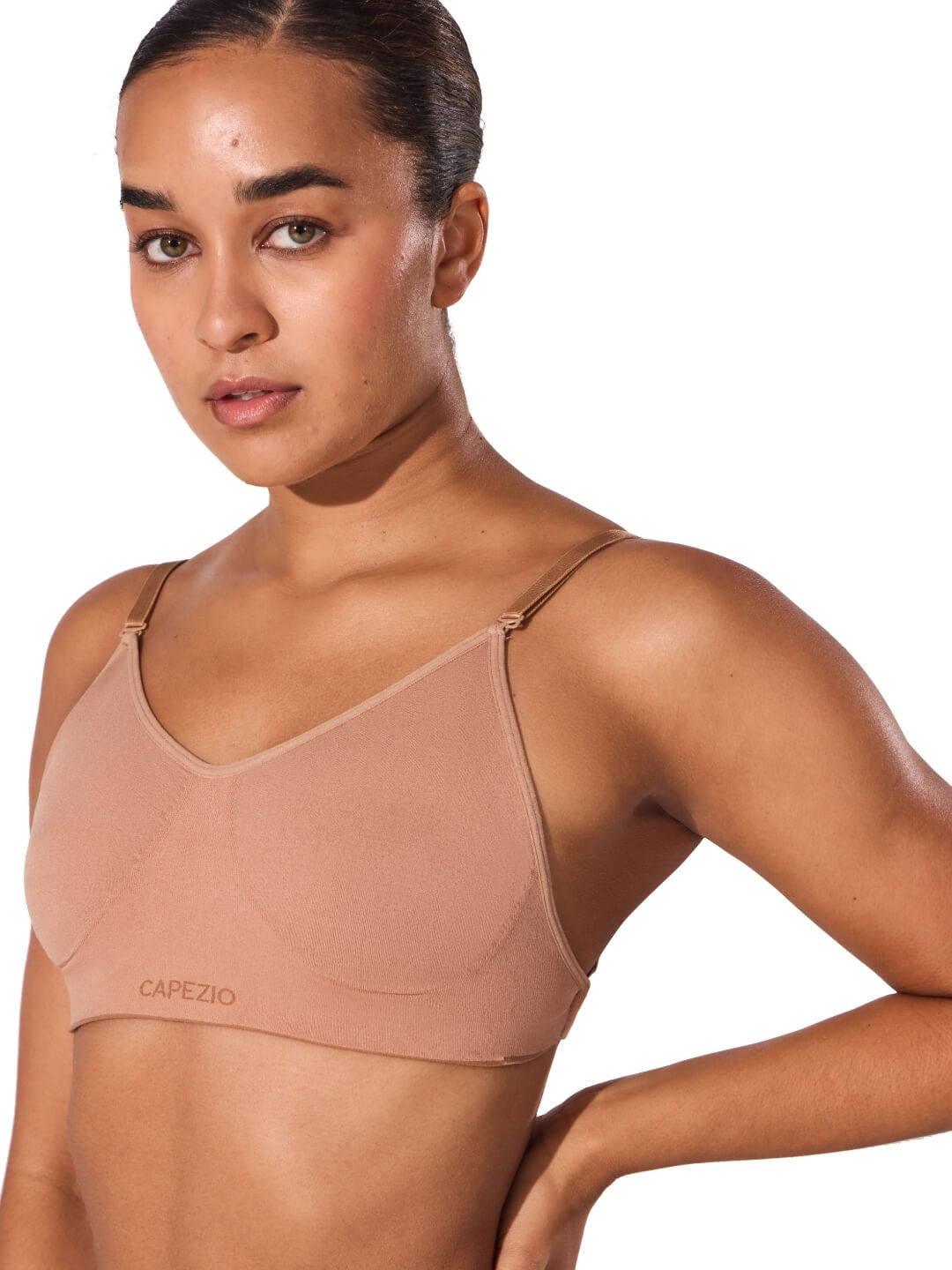 Capezio Capezio Seamless Clear Back Bra