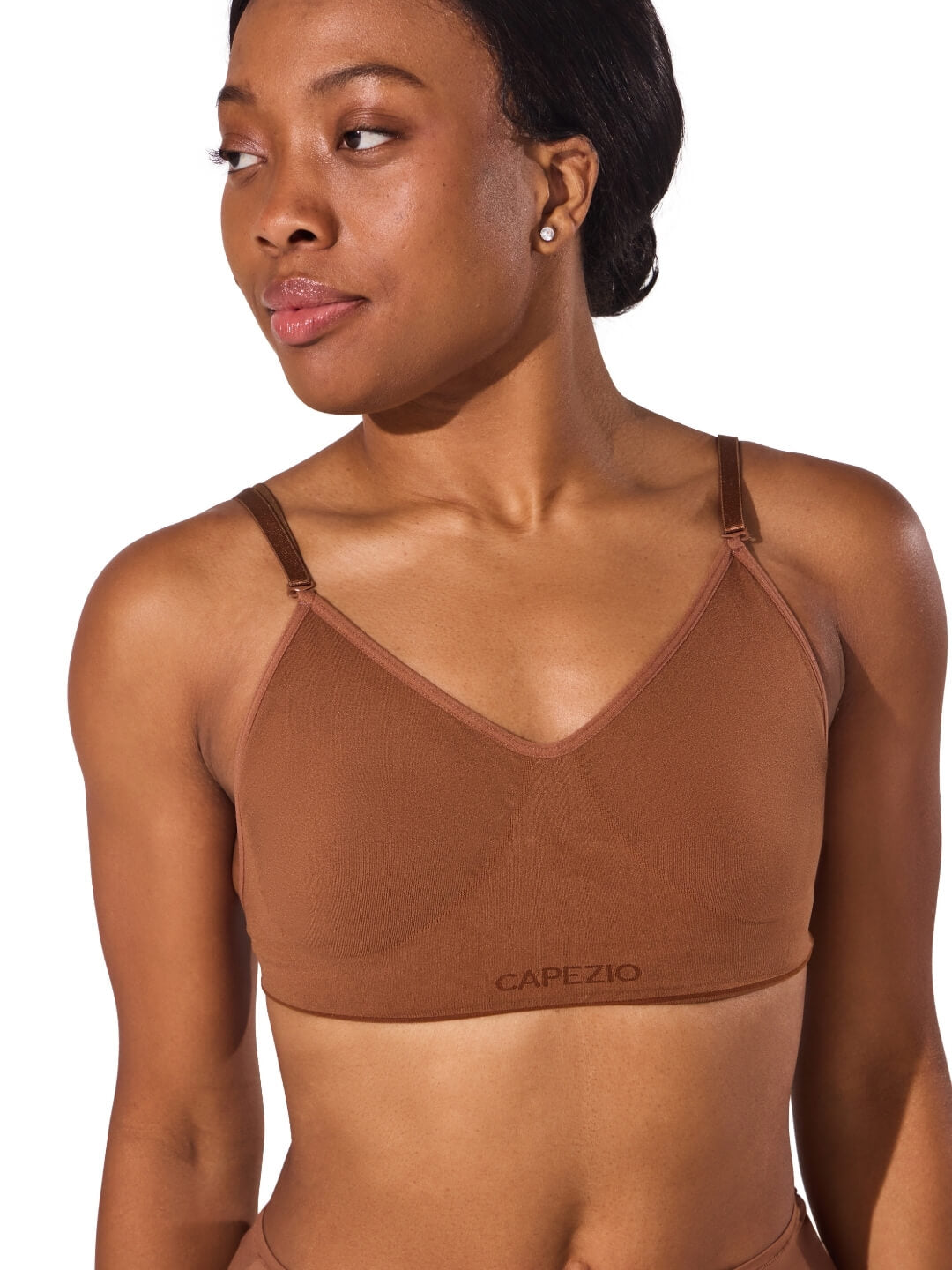 Capezio Capezio Seamless Clear Back Bra