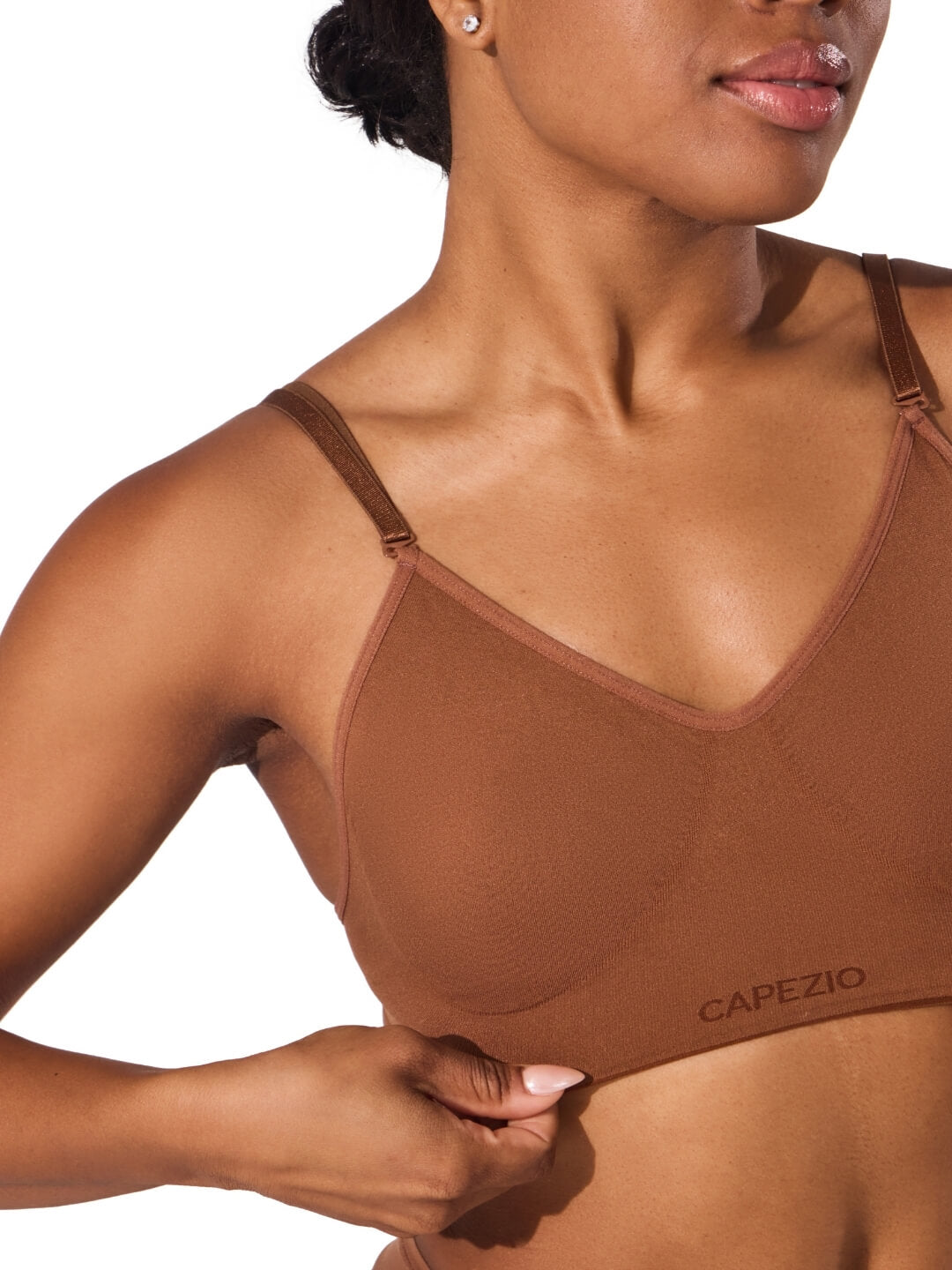 Capezio Capezio Seamless Clear Back Bra