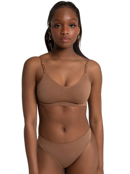 Capezio Capezio Seamless Clear Back Bra