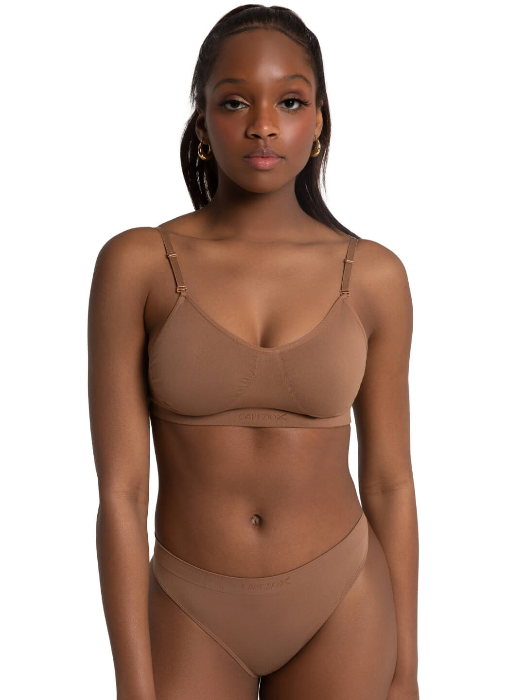 Capezio Capezio Seamless Clear Back Bra