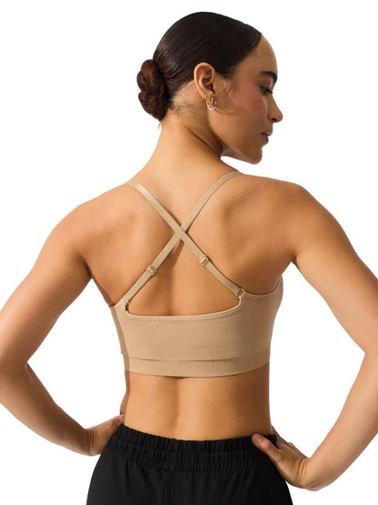 Capezio Capezio Seamless Convertible Longline Bra