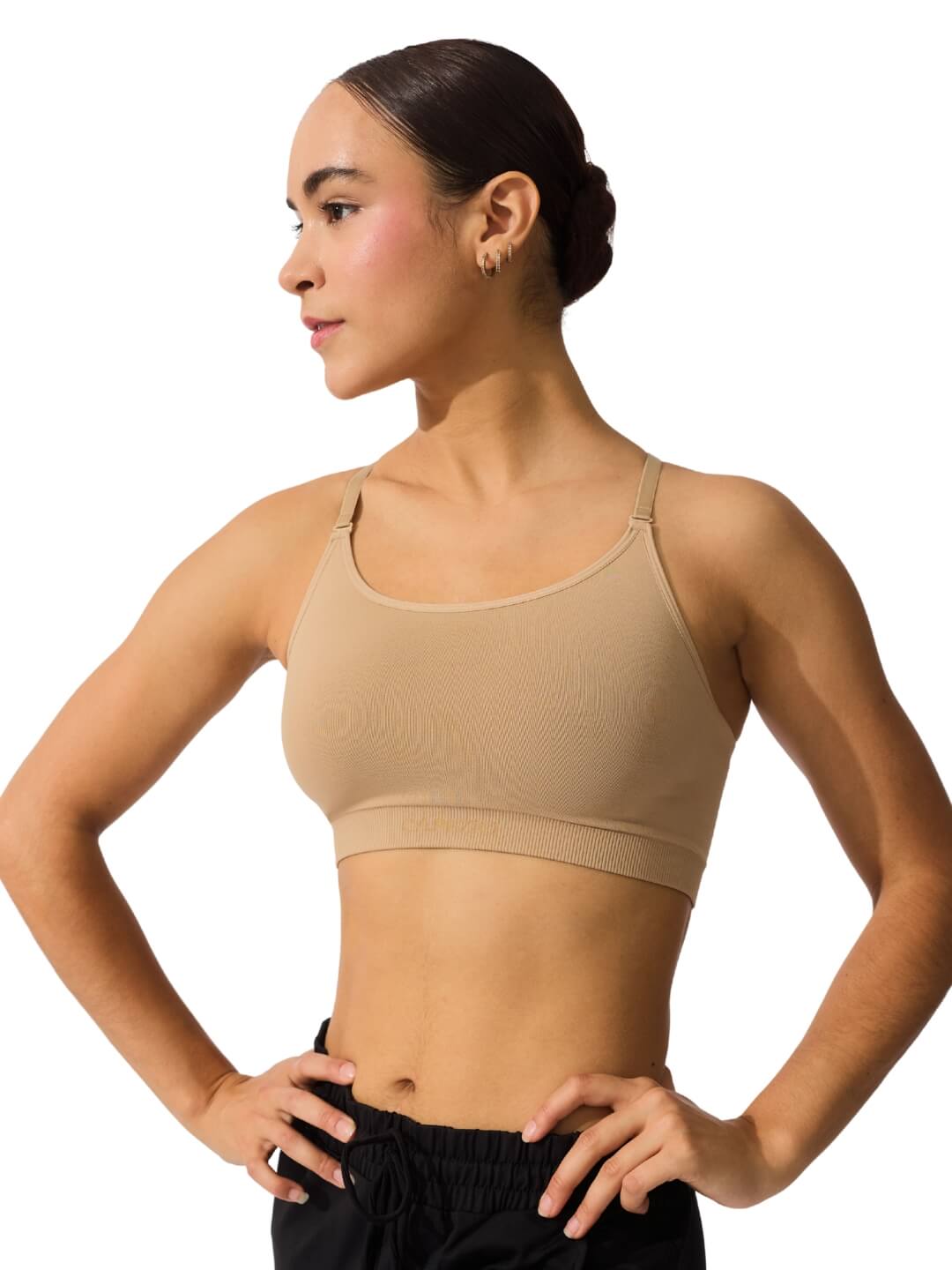 Capezio Capezio Seamless Convertible Longline Bra