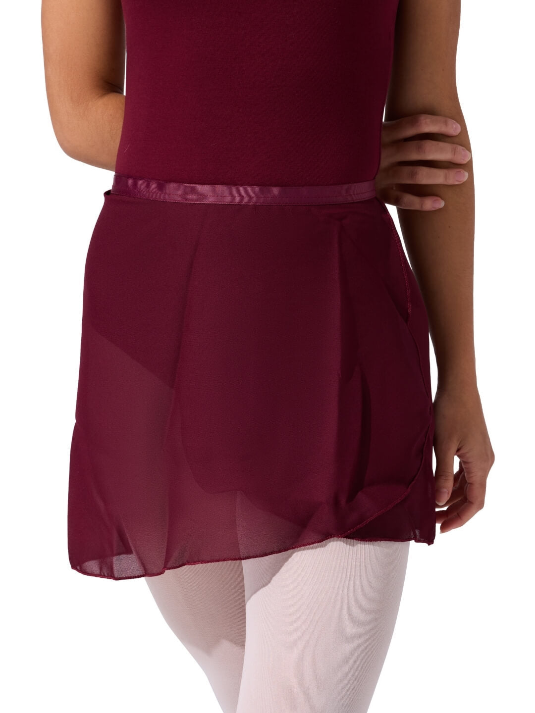 Capezio Elegant Georgette Wrap Skirt