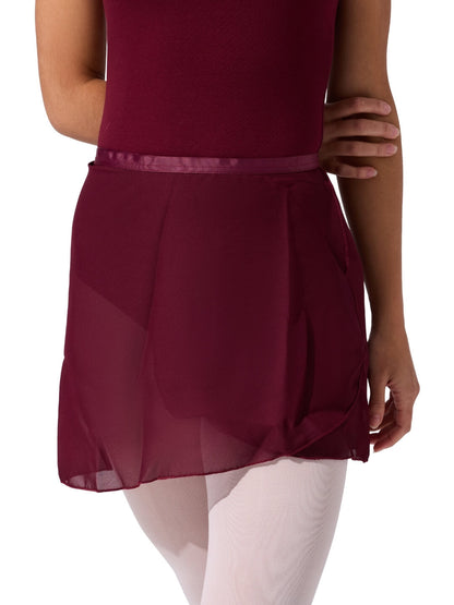 Capezio Elegant Georgette Wrap Skirt