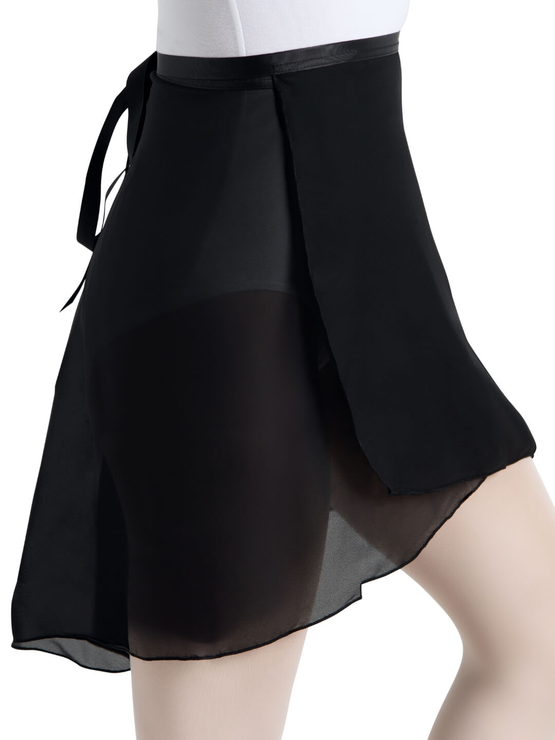 Capezio Elegant Georgette Long Wrap Skirt