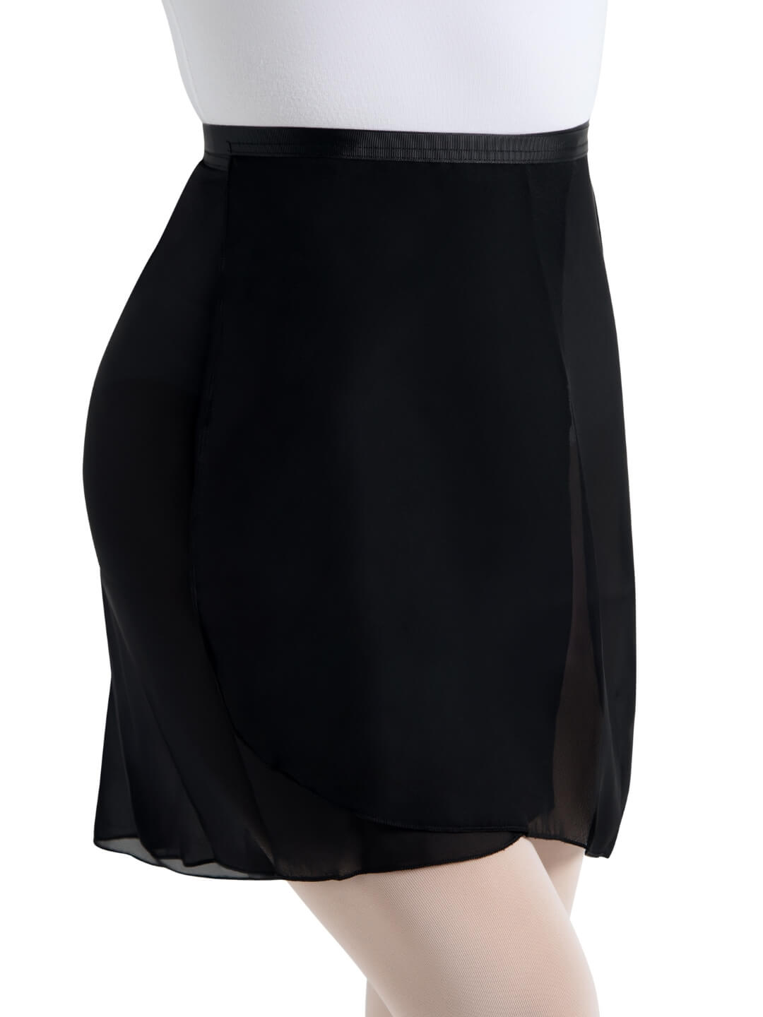 Capezio Elegant Georgette Long Wrap Skirt