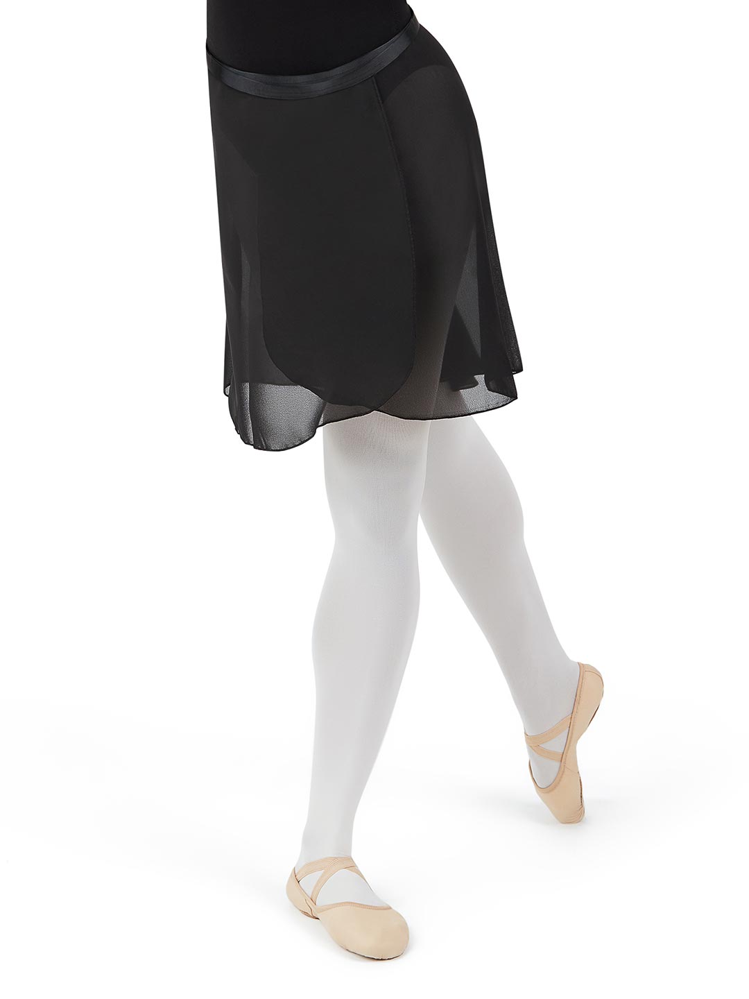 Capezio Elegant Georgette Long Wrap Skirt