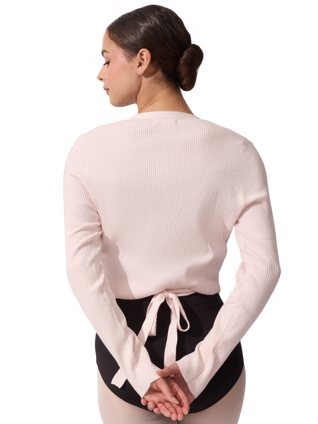 Capezio Knit Wrap Sweater with Improved Fit