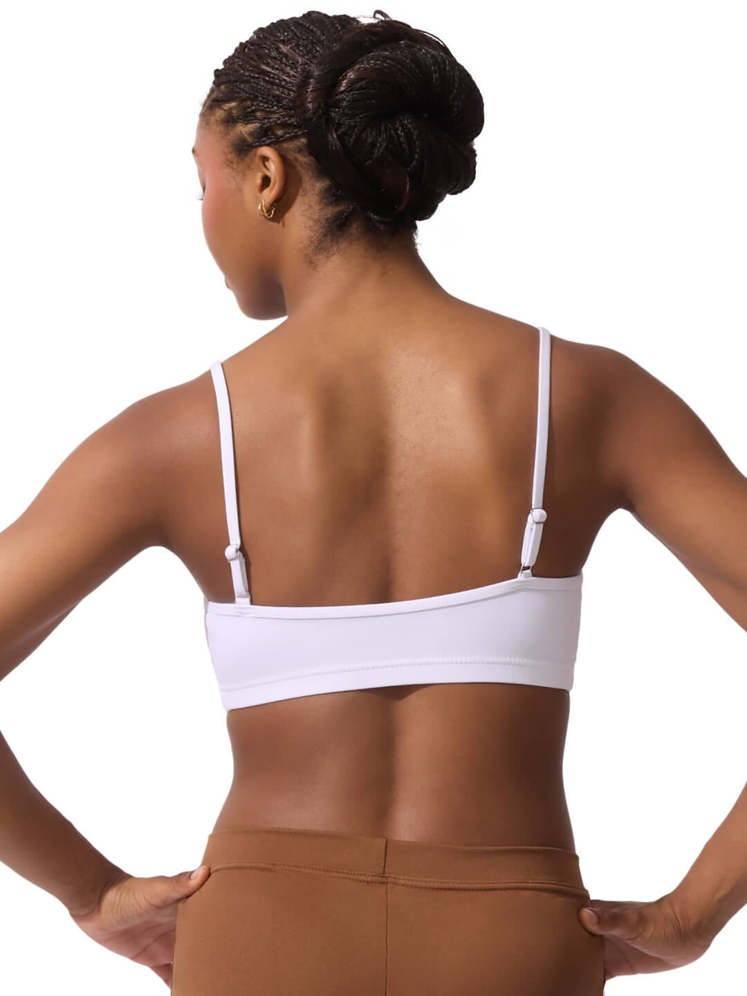 Capezio Lined Cami Bra Top with Adjustable Straps