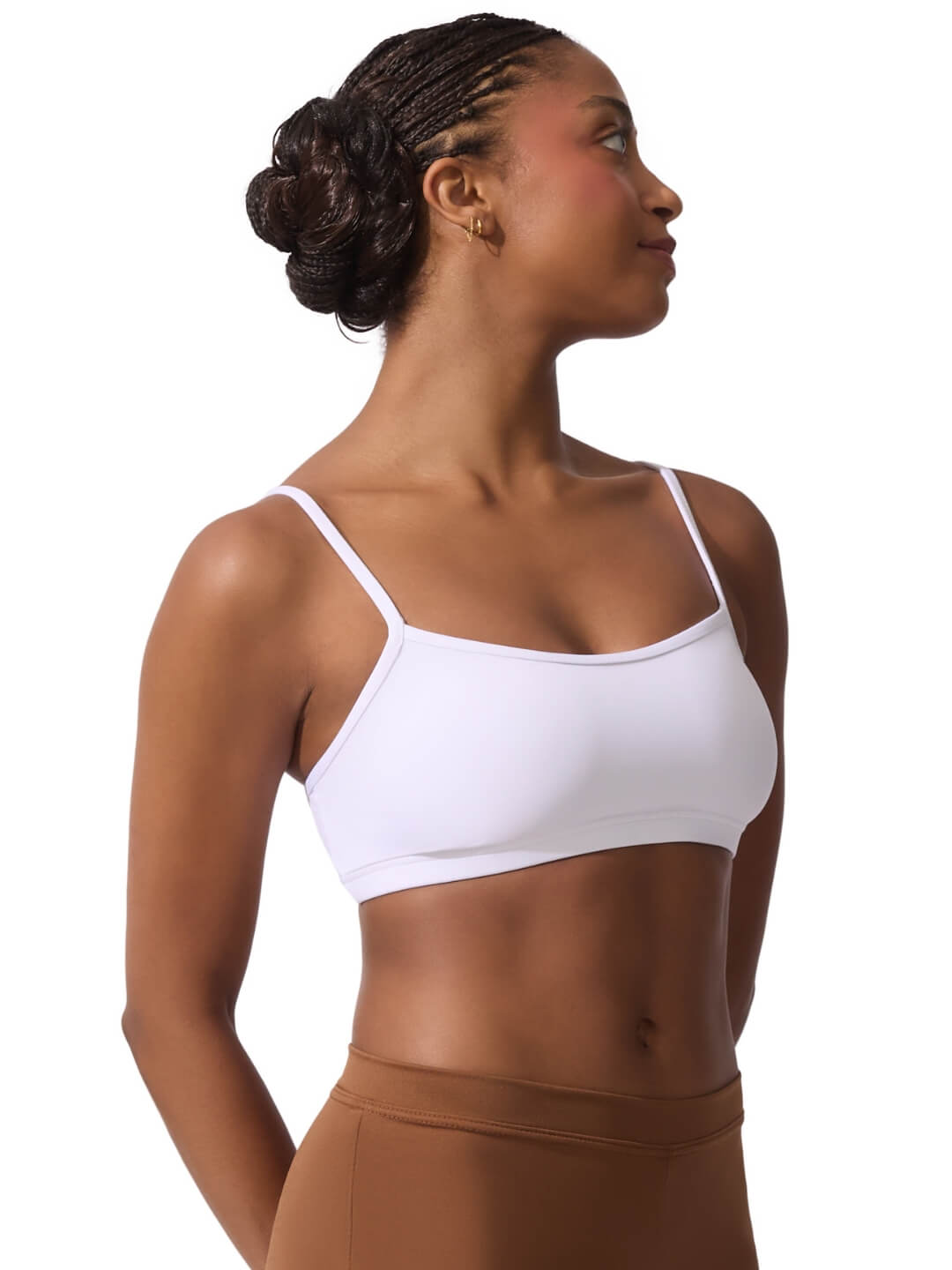 Capezio Lined Cami Bra Top with Adjustable Straps