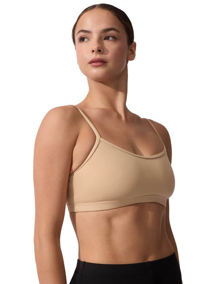 Capezio Lined Cami Bra Top with Adjustable Straps