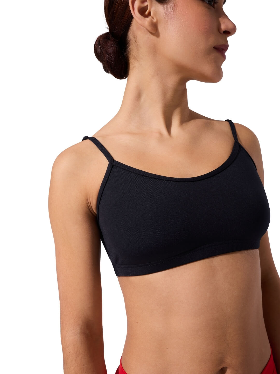 Capezio Lined Cami Bra Top with Adjustable Straps