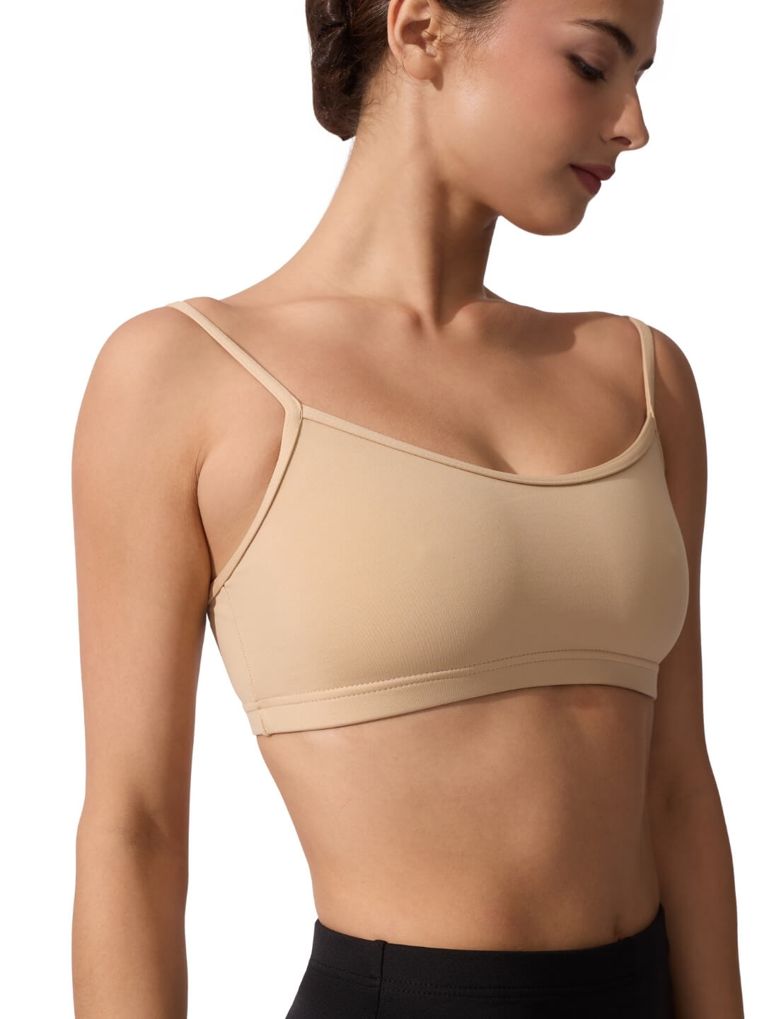 Capezio Lined Cami Bra Top with Adjustable Straps