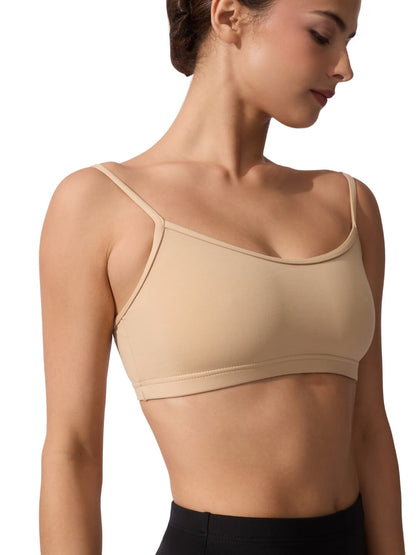 Capezio Lined Cami Bra Top with Adjustable Straps