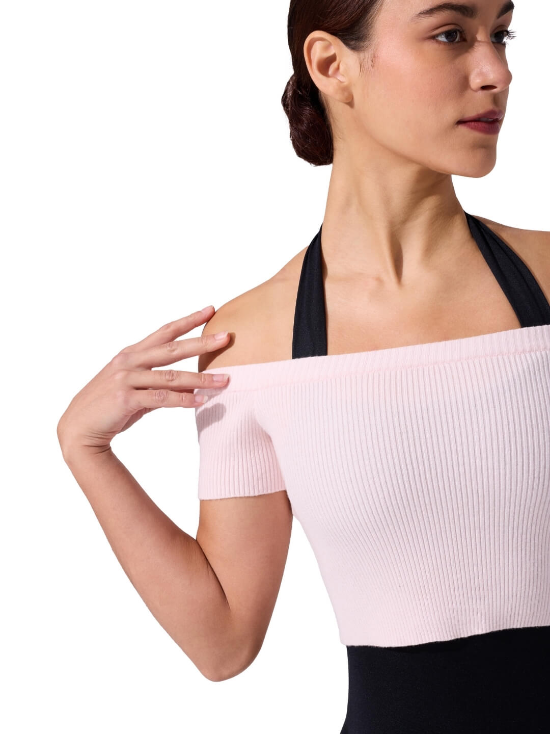 Capezio Knit Cropped Sweater