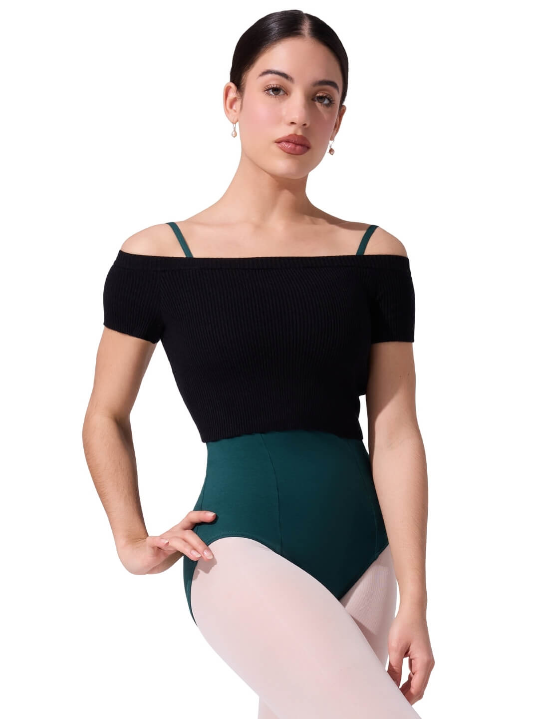 Capezio Knit Cropped Sweater