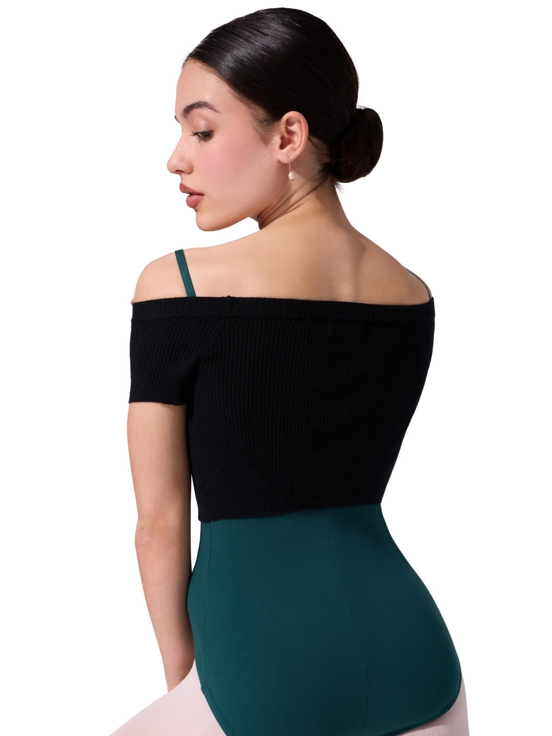 Capezio Knit Cropped Sweater