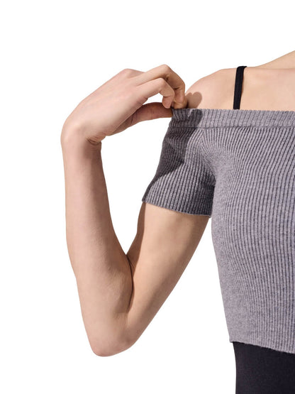 Capezio Knit Cropped Sweater