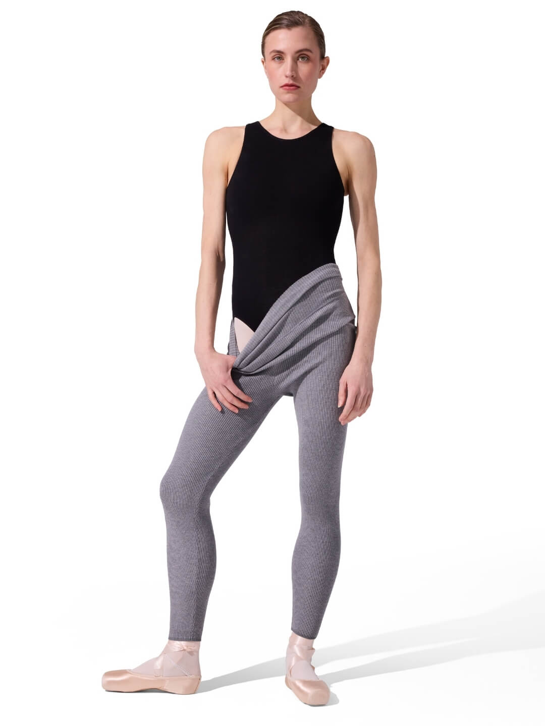 Capezio Ribbed Sweater Legging