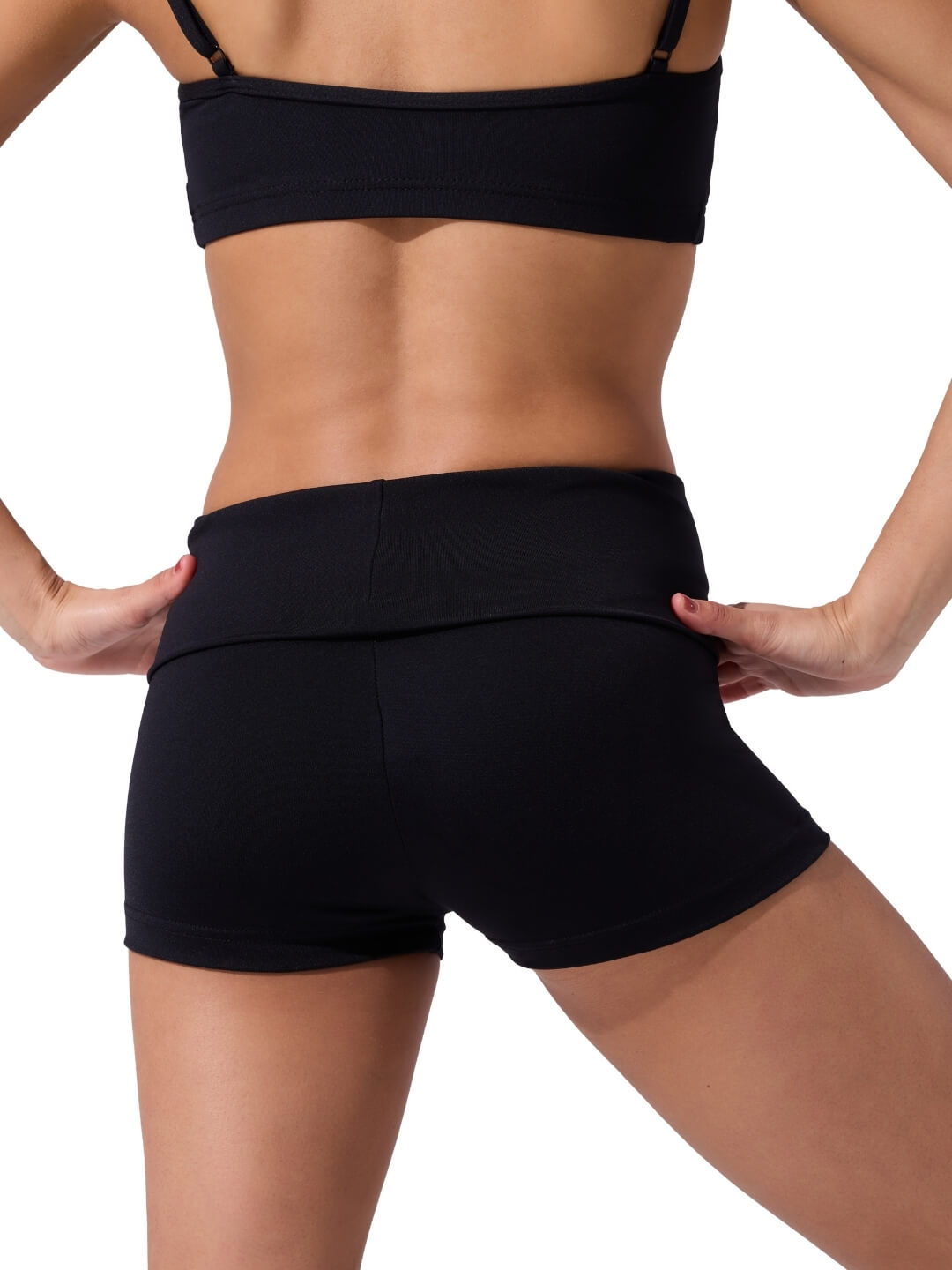 Capezio Team Basic Boyshort with Fold-Over Waistband | Capezio